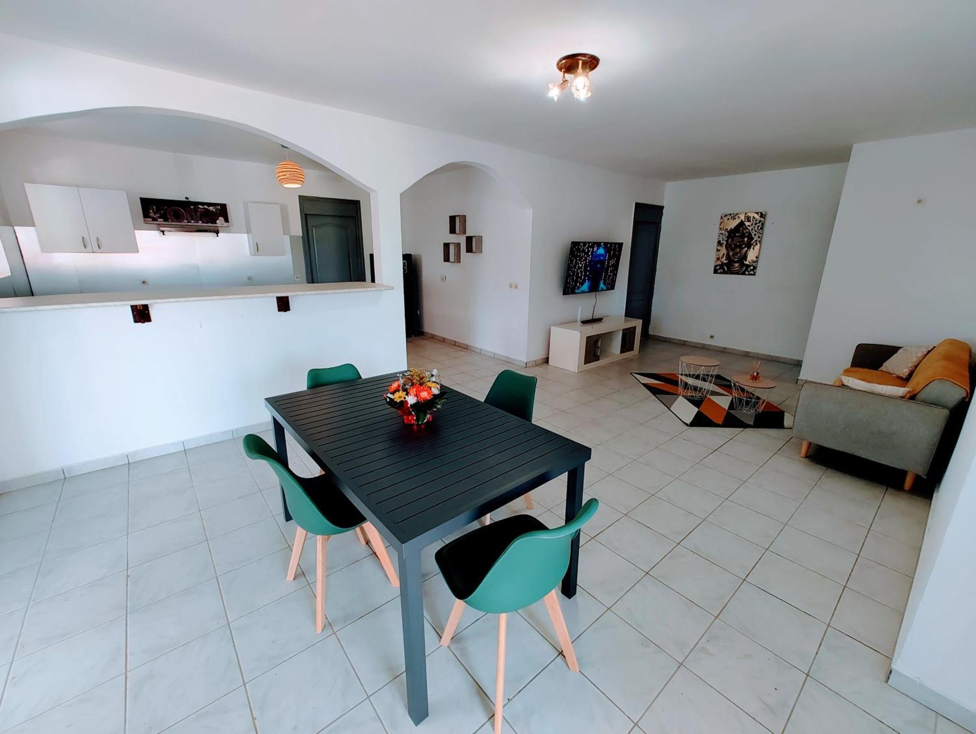 Le Nil Appartement Cosy Tout Confort Baie-Mahault Dış mekan fotoğraf